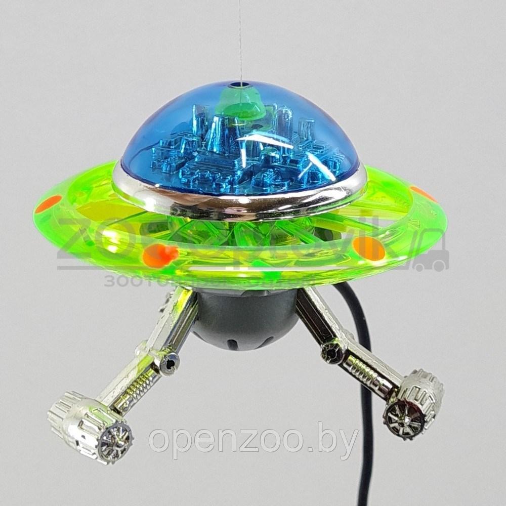 Декор-распылитель движущийся НЛО 8.7*8.7*6 см., фото 1