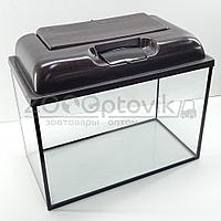 Аквариум AquaGold прямоугольник 50 л. (венге)