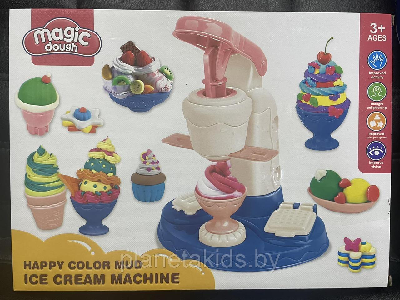 Набор для лепки Magic dough Мороженица. Легкий воздушный пластилин , арт. 8051 - фото 1 - id-p182174953