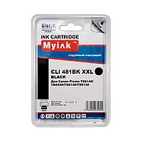 Картридж Canon PIXMA TS6140/TS8140/TS9140/TR7540/TR8540 (MyInk) CLI-481Bk XXL чёрный 12 мл