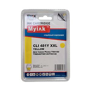 Картридж Canon PIXMA TS6140/TS8140/TS9140/TR7540/TR8540 (MyInk) CLI-481Y  XXL жёлтый 12 мл