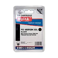 Картридж Canon PIXMA TS6140/TS8140/TS9140/TR7540/TR8540 (MyInk) PGI-480Bk XXL чёрный пигмент 24,4 мл