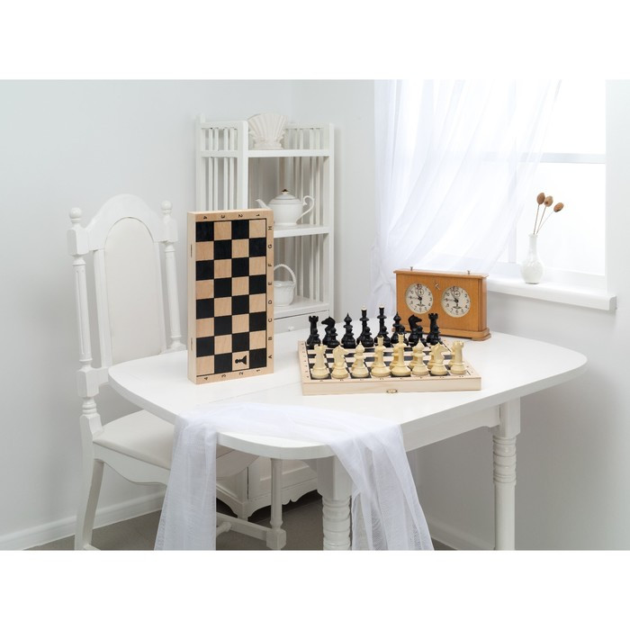 Шахматы турнирные, доска 40 х 40 см, король 10.5 см - фото 2 - id-p180511018