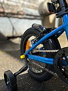 Велосипед детский Format kids 14" синий, фото 6