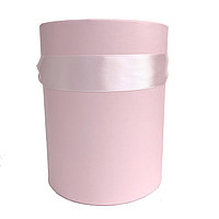 Коробка шляпная, D12/H15 см, нежно-розовый 4690322933092 Коробка шляпная, D12/H15 см, нежно-розовый