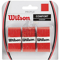 Обмотка для теннисной ракетки Wilson Profile Overgrip (красный) (арт. WRZ4025RD)