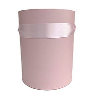 Коробка шляпная, D12/H15 см, пыльно-розовый