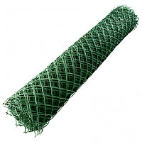 Решетка заборная в рулоне, 1.8 х 25 м, ячейка 90 х 100 мм, пластиковая, зеленая, Россия