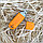 USB накопитель (флешка) Shape с покрытием софт тач, 16 Гб Оранжевая, фото 7