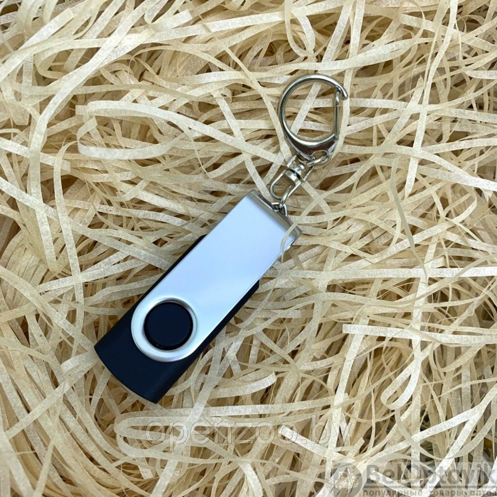USB накопитель с брелком (флешка) Twist , 32 Гб Синяя - фото 8 - id-p182277689