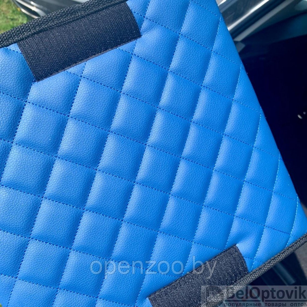 Автомобильный органайзер Кофр в багажник LUX CARBOX Усиленные стенки (размер 30х30см) Коричневый с коричневой - фото 6 - id-p182277804
