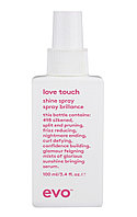 Evo Спрей-блеск для волос Love Touch Shine Spray, 100 мл