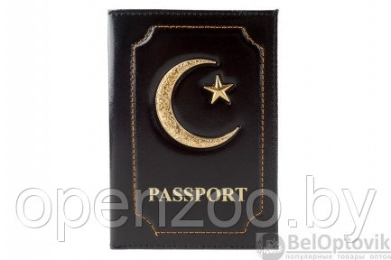Обложка для паспорта мусульманская Полумесяц - фото 1