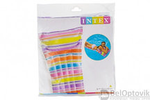 Надувной пляжный матрас Strip 183х69см Intex