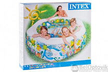 Надувной детский бассейн Океанский риф 191х178х61см Intex