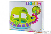 Надувной детский бассейн Sea Horse 188х147х104см Intex
