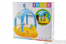 Надувной детский бассейн Little Captain 107х102х99см Intex