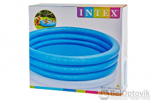 Надувной детский бассейн Crystal 147х33см Intex