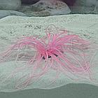 Meijing Aquarium Декор из силикона Коралл розовый мягкий (2.5x2.5x15), фото 4