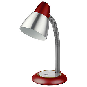 Настольный светильник ЭРА N-115-E27-40W-R красный - фото 1 - id-p22912208