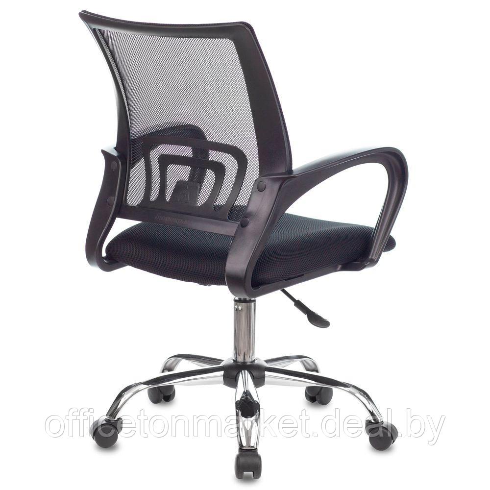 Кресло для персонала Бюрократ "CH-695NLTSL", сетка, ткань, металл, черный - фото 4 - id-p168819797