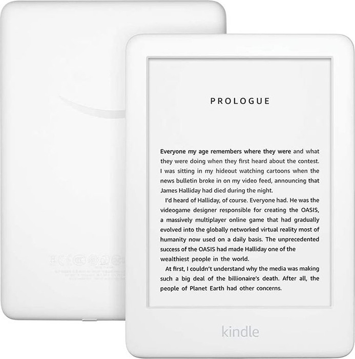 Электронная книга Amazon Kindle Touch 8GB 2019 Белый (10th generation) - фото 1 - id-p182298587