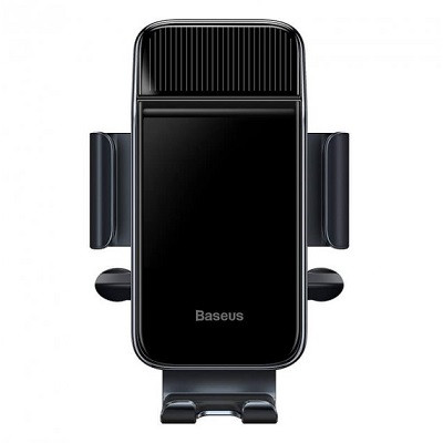 Автомобильный держатель Baseus SUZG000001 Smart Solar Power Wireless Car Mount Electric Holder черный - фото 2 - id-p182335479