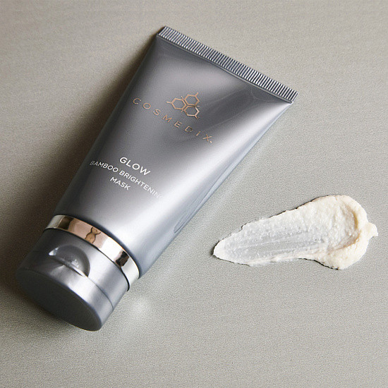 Маска бамбуковая Cosmedix Glow Bamboo Brightening Mask 74г - фото 2 - id-p182348730
