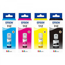 Оригинальные чернила EPSON 112 для L6550, L6570, L6580, L15150, L15160 (Комплект (4 цвета))