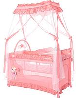 Манеж-кровать Lorelli Magic Sleep pink