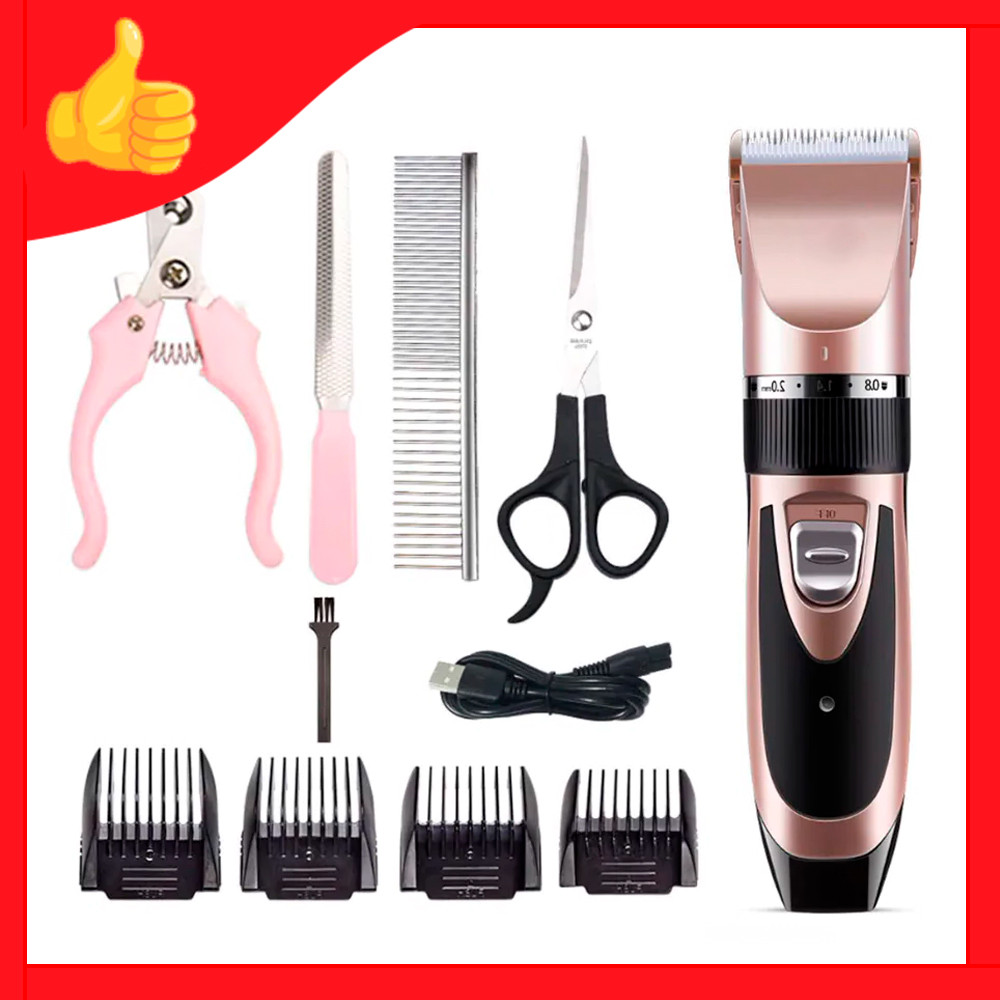 Набор для стрижки домашних животных Kang Jieshi Pet Grooming Hair Clipper - фото 1 - id-p133081463