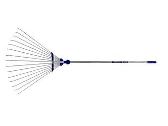 Грабли веерные раздвижные с алюминиевым черенком (ИнструмАгро)