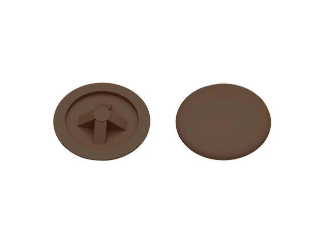 Заглушка для самореза PH2, декоративная коричневая (1000 шт в пакете) STARFIX - фото 1 - id-p134029011
