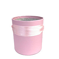 Коробка шляпная, D8/H9 см, нежно-розовый 4690322937373 Коробка шляпная, D8/H9 см, нежно-розовый