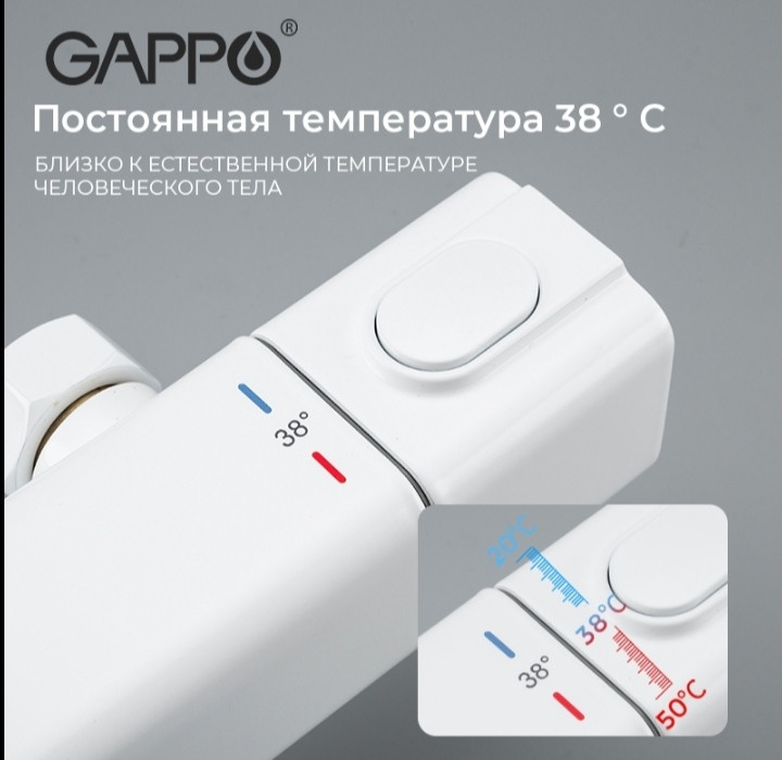 Душевая система Gappo G2491-8 - фото 3 - id-p182362783