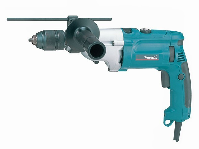 Дрель ударная MAKITA HP 2071 F в чем. (1010 Вт, патрон ЗВП, 2 скор., подсветка)