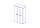 Шкаф 3х-ств. 1200 штанги+ полки большие (Белый/ Дуб Сонома) Горизонт Мебель, фото 2