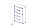 Шкаф 3х-ств. 1200 штанги+ полки большие (Белый/ Дуб Сонома) Горизонт Мебель, фото 4