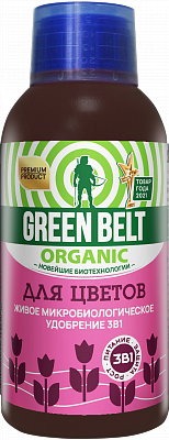 Green Belt - Биоудобрение жидкое для цветов (фл.250 мл)