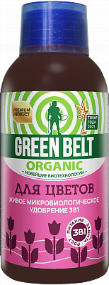 Green Belt - Биоудобрение жидкое для цветов (фл.250 мл) - фото 1 - id-p182446407