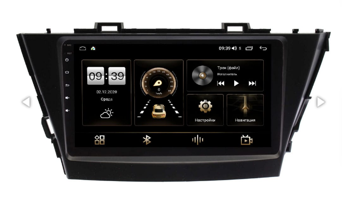 Штатная магнитола Toyota Prius V (2011-2014) LeTrun на Android 10 (4G-SIM, 2/32, DSP, QLed) - фото 1 - id-p182458210