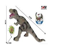 Большой Динозавр резиновый 80 см музыкальный арт SDH359-36