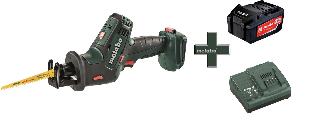 Пила сабельная аккумуляторная Metabo SSE 18 LTX Compact - фото 1 - id-p167774586