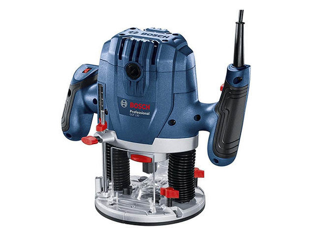 Фрезер вертикальный BOSCH GOF 130 в кор. (1300 Вт, цанга 6/8 мм, 28000 об/мин, регул. об.), фото 2