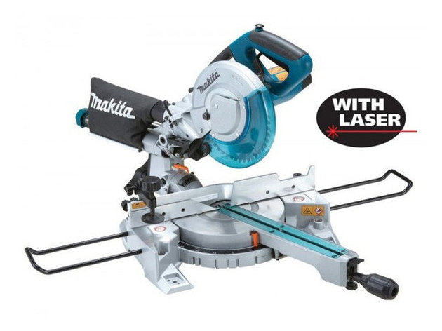 Торцовочная пила MAKITA LS 0815 FLN в кор. (1400 Вт, 216х30.0 мм, глуб. до 65 мм, шир. до 305 мм, лазер,, фото 2