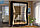 Шкаф-купе Комфорт-12 Прайм 2,0м (с фигурным зеркалом) дуб сонома. Россия м, фото 2