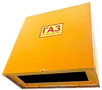 Ящик совмещенный для счетчика и редуктора газа 500х500х210 мм металлический, Беларусь