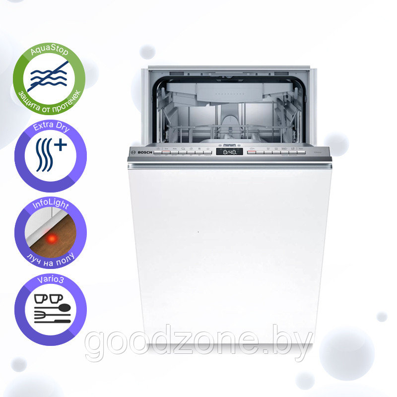 Встраиваемая посудомоечная машина Bosch Serie 4 SRV4XMX16E