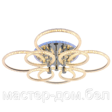 Светодиодная люстра 8024/4+4 CHR, фото 2