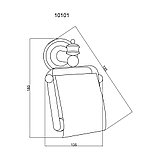 BOHEME Palazzo Держатель для туалетной бумаги золото + керамика 10151, фото 2
